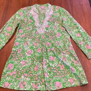 Lily Pulitzer Tunic Top Size Small
